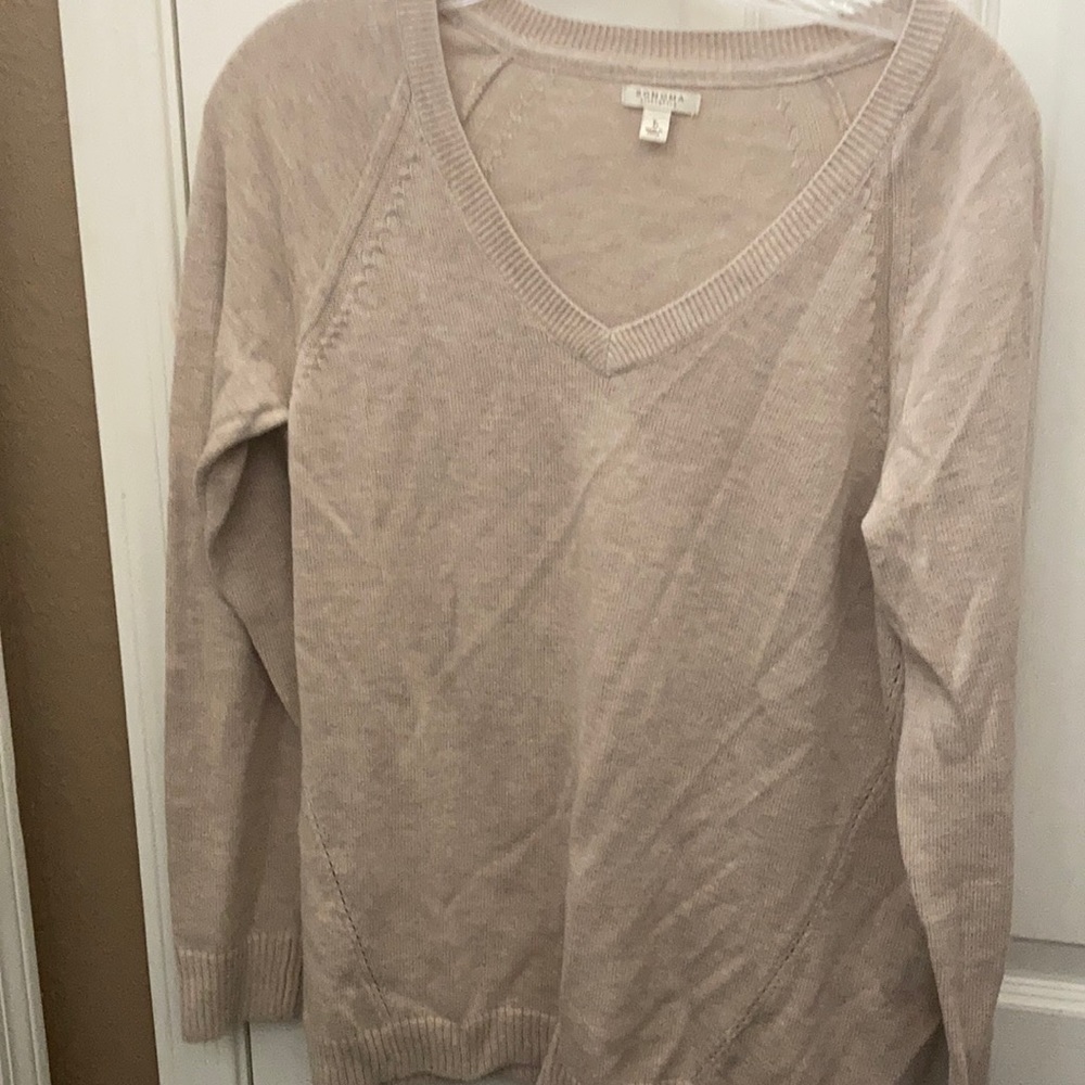 FINAL MARKDOWN Sonoma lifestyle cotton blend sweater large